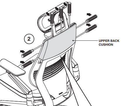 How to remove the Steelcase gesture headrest